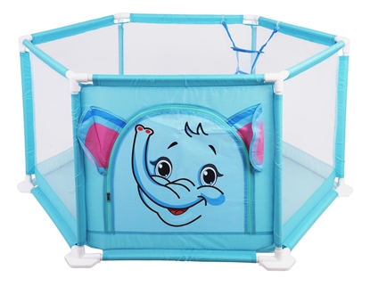 Attēls no RoGer Elephant Baby Playpen With 50 Balls
