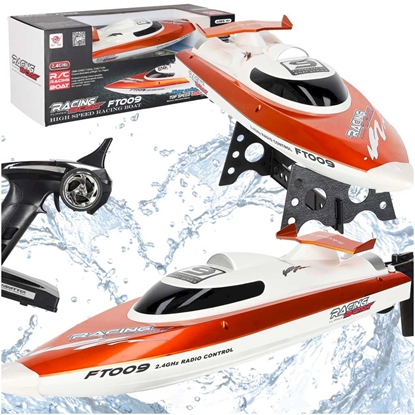 Attēls no RoGer FT009 RC High Speed Racing Boat Orange