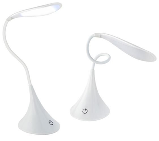 Изображение RoGer LED Desk Lamp USB / 360 °/ 1W / White