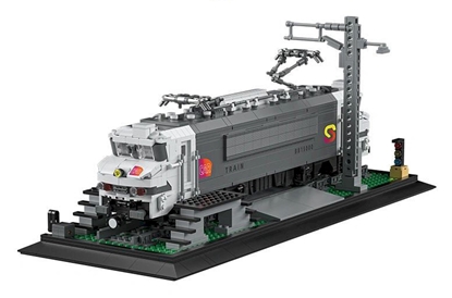 Attēls no RoGer Locomotive Construction Set 2053pcs