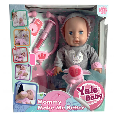 Attēls no RoGer Marysia Doll + Doctor's accessories