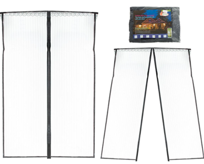 Attēls no RoGer Mosquito net Magnetic door net 85x210cm