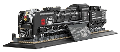 Attēls no RoGer Retro Locomotive Construction Set 1546pcs