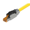 Изображение Roline S/FTP Patch Cord Cat.8 (Class I), solid, LSOH, yellow, 3 m