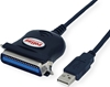 Picture of Roline USB to IEEE1284 Converter, C36, black, 1.8 m