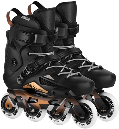 Attēls no Rolki Nils Extreme NA1601 YWOROLKI SLALOMOWE SLAYD CZARNE ROZM. 41 NILS EXTREME