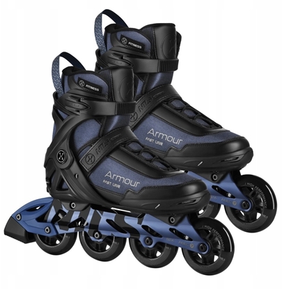 Attēls no Rolki Nils Extreme NA22151 YWOROLKI ARMOUR GRANATOWE ROZM. 38 NILS EXTREME