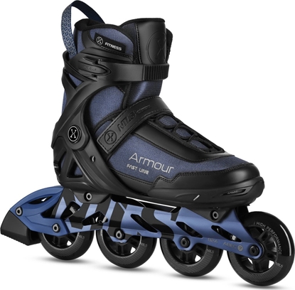 Attēls no Rolki Nils Extreme NA22151 YWOROLKI ARMOUR GRANATOWE ROZM. 43 NILS EXTREME