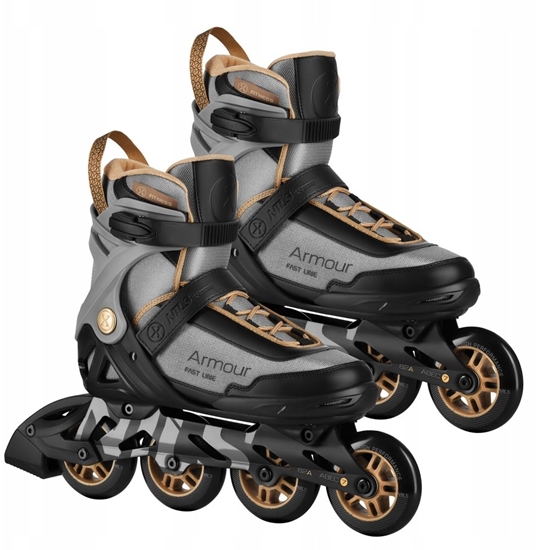 Picture of Rolki Nils Extreme NA22151 YWOROLKI ARMOUR SZARE ROZM. 38 NILS EXTREME