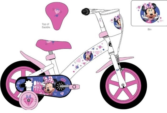 Picture of Rowerek dzieciecy Huffy 12" Disney MINNIE 22434W
