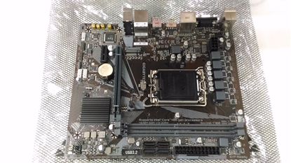 Attēls no SALE OUT. Gigabyte H610M S2H V3 DDR4 G1.0 | Processor family Intel | Processor socket LGA1700 | DDR4 | Supported hard disk drive interfaces SATA, M.2 | Number of SATA connectors 4 | USED, REFURBISHED, WITHOUT ACCESSORIES, ONLY BACK PANEL INCLUDED