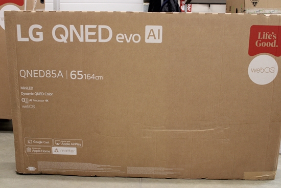 Picture of SALE OUT. LG 65QNED85A3C 65" (165 cm) 4K Smart TV | SALE OUT. LG 4K QNED MiniLED TV | 65QNED85A3C | 65 | Smart TV | webOS 25 | 4K UHD | DAMAGED PACKAGING