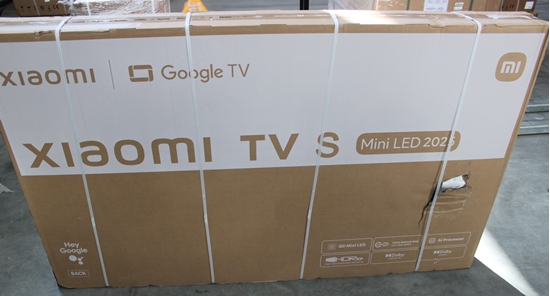 Picture of SALE OUT. Xiaomi TV S Mini 2025 75" (3840 x 2160) | Xiaomi TV | S Mini LED 2025 | 75 | Smart TV | Google TV | UHD | Black | DAMAGED PACKAGING | 32 GB
