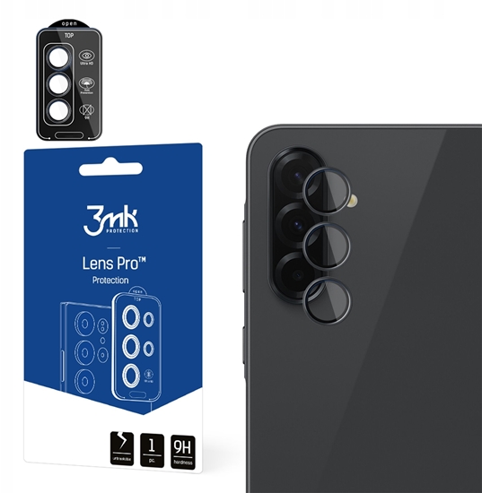 Picture of Samsung Galaxy A37/A57 5G - 3mk Lens Protection Pro Black