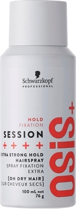 Изображение Schwarzkopf SCHWARZKOPF PROFESSIONAL_Osis + Session Extreme Hold Spray lakier do wosów ekstremalnie utrwalajcy 100ml