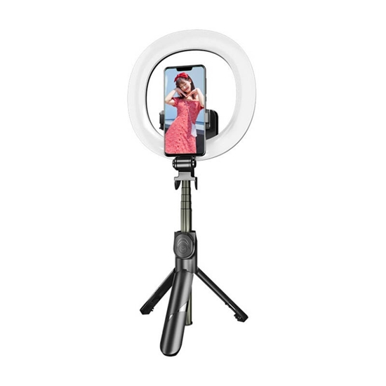 Изображение Selfie stick Puluz Selfie stick/statyw Puluz z podwójnym owietleniem LED