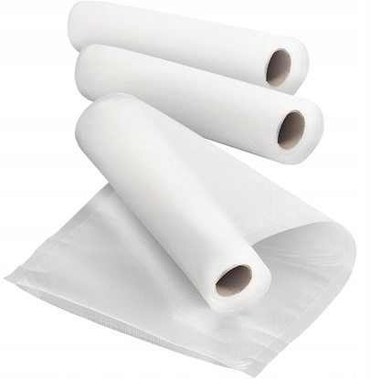 Attēls no Sencor SVX 200CL Folia do pakowarki prniowej SENCOR SVS 4010SS, SVS 1010WH, SVS 3010GY, 3 rolki  20 x 300 cm