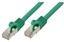 Изображение Shiverpeaks BASIC- S - Patch- Cable - RJ- 45 (M) to RJ- 45 (M) - 10,0m - SFTP, PiMF - Cat.7 RohCable (Cable) / CAT 6a (connections) - shaped - bez haka - green (BS75520- G)