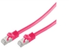 Picture of Shiverpeaks Patchcord BASIC-S Cat 7, S/FTP, PiMF, LSZH, róowy, 0.25m (BS75511-0.25M)