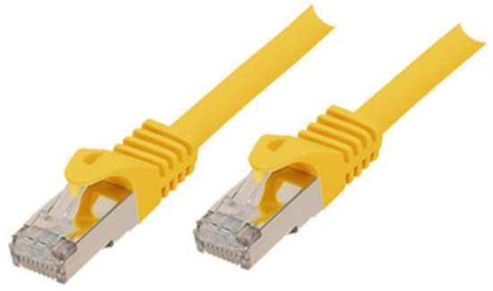 Picture of shiverpeaks BS75511-1.5Y, 1.5 m, Cat7, S/FTP (S-STP), RJ-45, RJ-45, Yellow