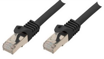 Изображение shiverpeaks RJ45 Patchkabel S/FTP PIMF Cat.7 schwarz 50,0m