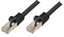 Изображение shiverpeaks RJ45 Patchkabel S/FTP PIMF Cat.7 schwarz 50,0m
