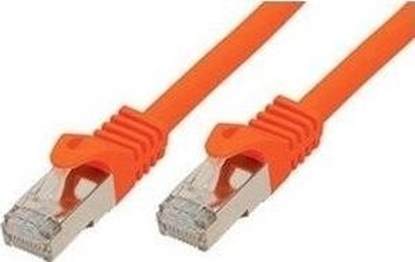 Изображение Shiverpeaks Shiverpeaks BASIC- S - Patch- Cable - RJ- 45 (M) to RJ- 45 (M) - 2,0m - SFTP, PiMF - Cat.7 RohCable - halogen free, shaped, without Haken - orange (BS75512- O)