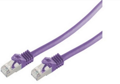 Изображение Shiverpeaks shiverpeaks BS75511-0.25V kabel sieciowy Fioletowy 0,25 m Cat7 S/FTP (S-STP)