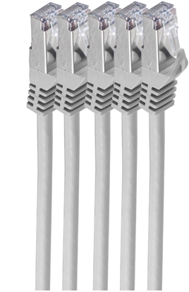 Picture of Shiverpeaks shiverpeaks BS75512-SET5 kabel sieciowy Szary 2 m Cat7 S/FTP (S-STP)