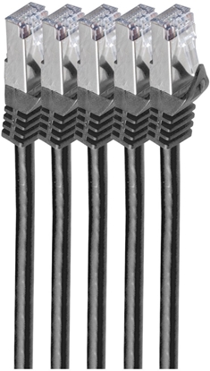 Picture of Shiverpeaks shiverpeaks BS75512-S-SET5 kabel sieciowy Czarny 2 m Cat7 S/FTP (S-STP)
