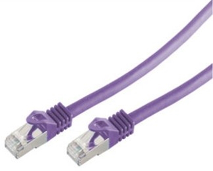 Изображение Shiverpeaks shiverpeaks BS75513-V kabel sieciowy Fioletowy 3 m Cat7 S/FTP (S-STP)