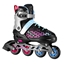 Изображение Skrituļslidas NH18190A IN-LINE SKATES/HOCKEY ICE SKATES SET 4IN1 BRAVE PINK SIZE S(29-33) NILS EXTREME