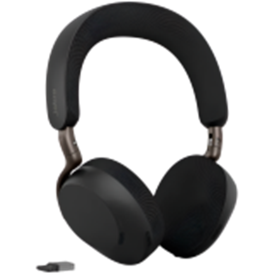 Изображение Jabra Evolve3 75 Austiņas USB Veids-C Bluetooth Melns
