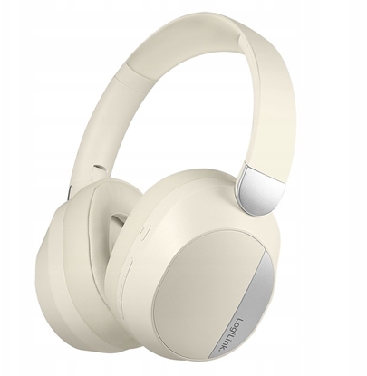 Изображение Słuchawki z mikrofonem, BT6.0, ANC, kremowe 