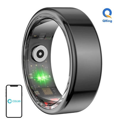 Изображение Smart Ring Colmi R02 r. 11 Czarny (065948)