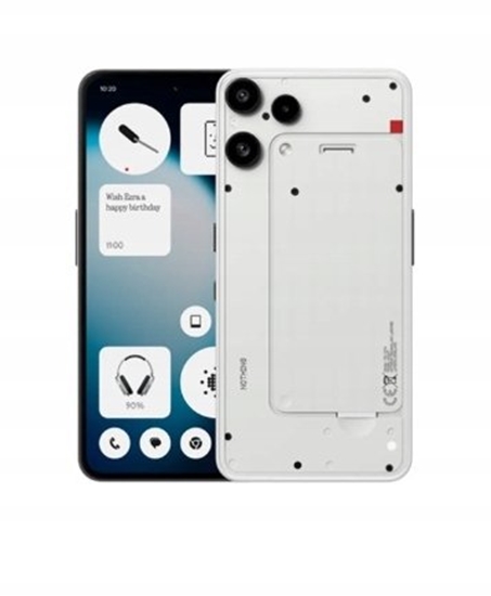 Изображение Smartfon Nothing Phone (3a) Lite phone, 128/8 GB, white