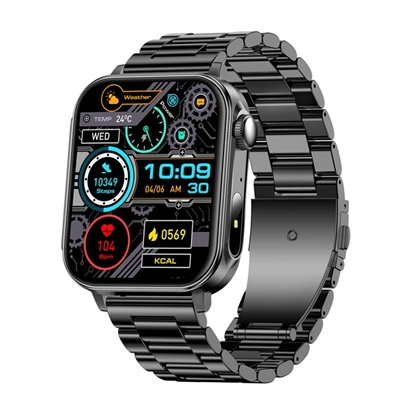 Изображение Smartwatch Colmi P80 Czarny  (P80 Steel Black)