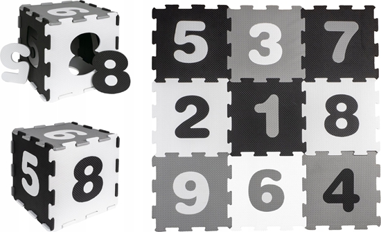 Изображение Smily Play Mata piankowa Cyfry Czer i biel