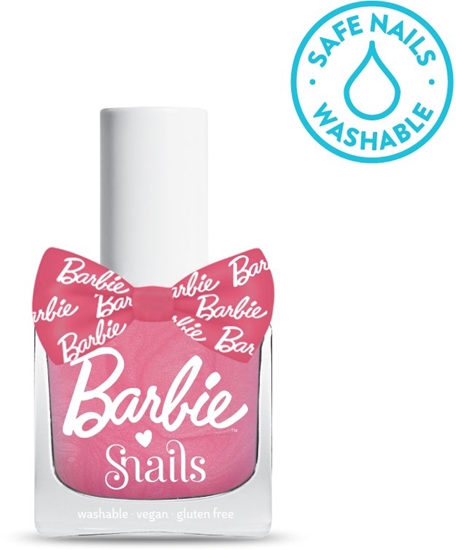 Picture of Snails Snails, Zmywalny Lakier do paznokci dla dzieci Barbie, Hello World, 10,5 ml