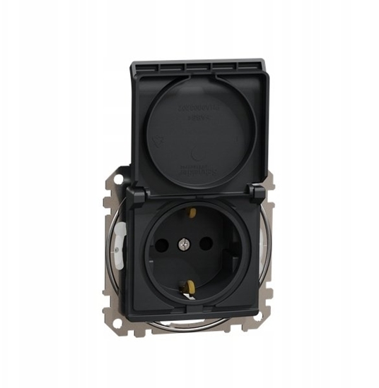 Изображение SOCKET IP44 SDD214024 ANTRACITE