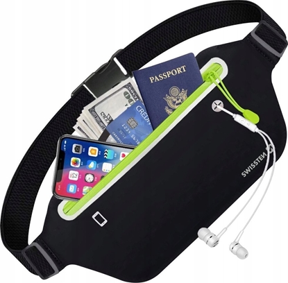 Attēls no Sourcing Swissten Waist Bag for Mobile Phones up to 7 inches Black