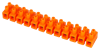 Picture of Spaiļu rinda oranž.   2.5mm2