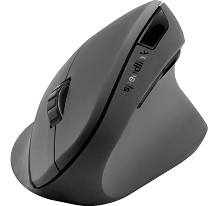 Attēls no Speedlink PIAVO Ergonomic Vertical Mouse Wireless black