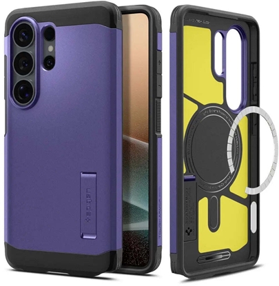 Picture of SPIGEN futera TOUGH ARMOR kompatybilny z MagSafe do SAMSUNG S26 Ultra ash violet
