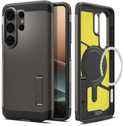 Picture of SPIGEN futera TOUGH ARMOR kompatybilny z MagSafe do SAMSUNG S26 Ultra gunmetal