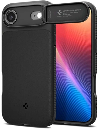 Attēls no Spigen Spigen Optik Armor MagSafe, black - iPhone Air
