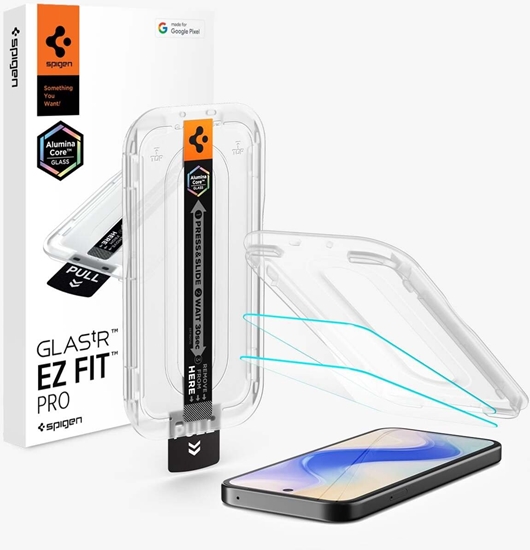 Picture of Spigen SZKO HARTOWANE SPIGEN GLAS.TR "EZ FIT PRO AC" 2-PACK GOOGLE PIXEL 10A CLEAR