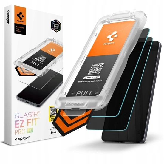 Picture of Spigen SZKO PRYWATYZUJCE SPIGEN GLAS.TR "EZ FIT PRO AC" HD 2-PACK GALAXY S26 PRIVACY