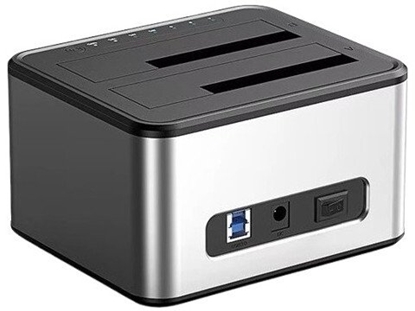 Attēls no Stacja dokujca Digitus Stacja dokujca dla dwóch dysków 2.5"/3.5" SSD/HDD USB-B