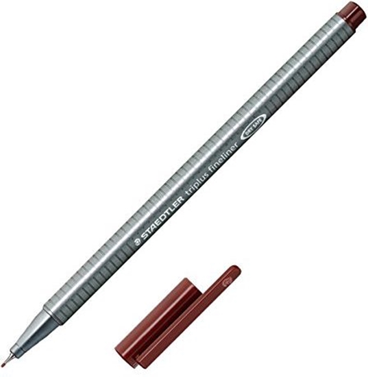 Picture of Staedtler Cienkopis Triplus Fineliner brÄzowy
